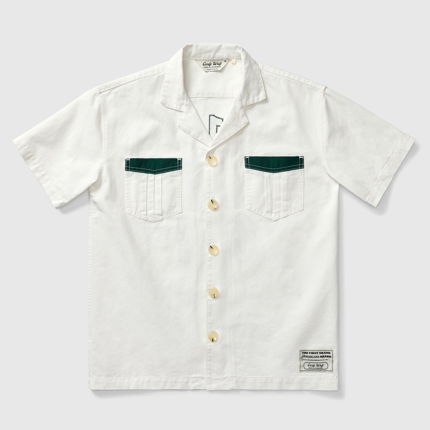1 OF ONE CAMP SHIRT (WHITE)