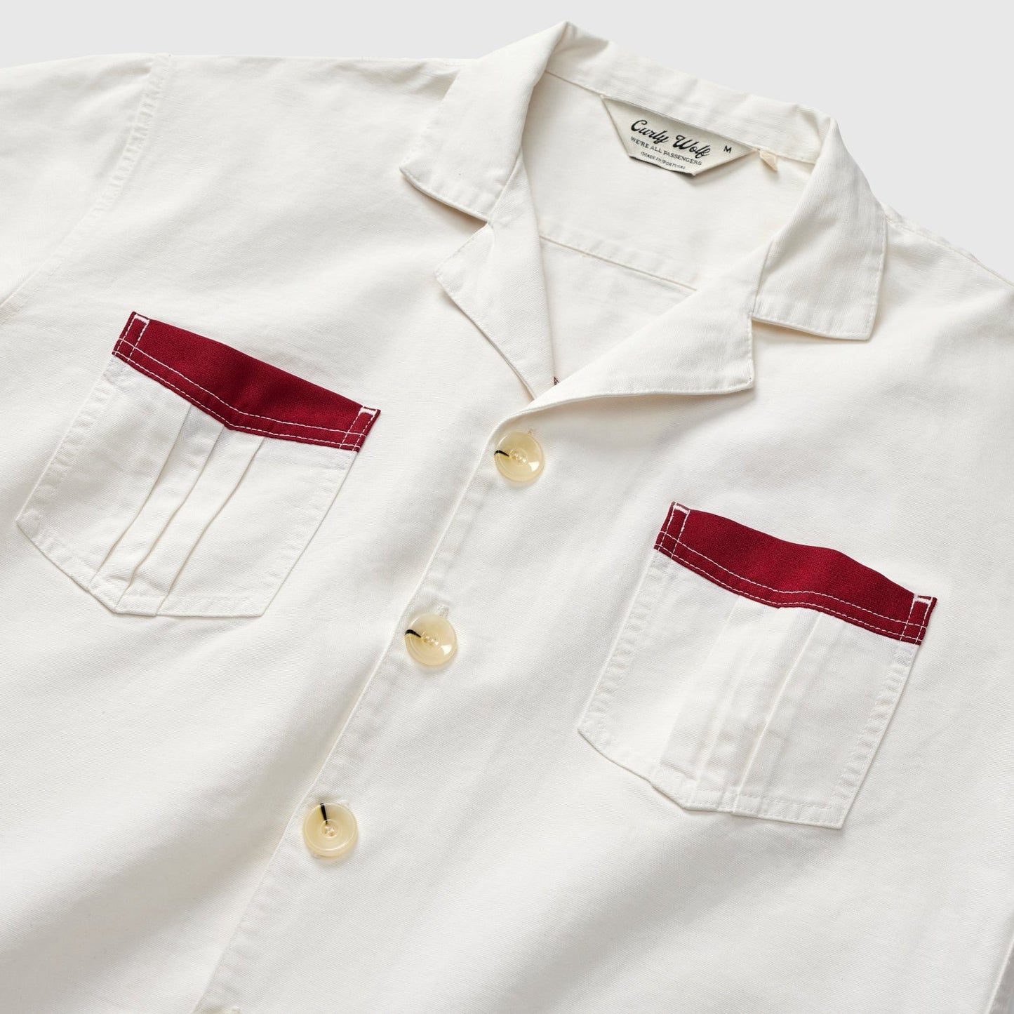 12th MAN CAMP SHIRT (WHITE)