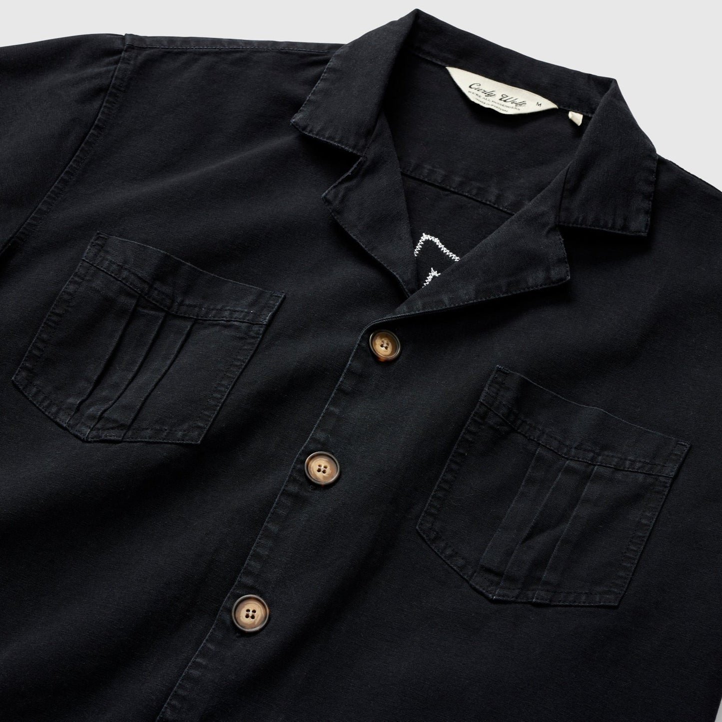 1 OF ONE CAMP SHIRT (BLACK)