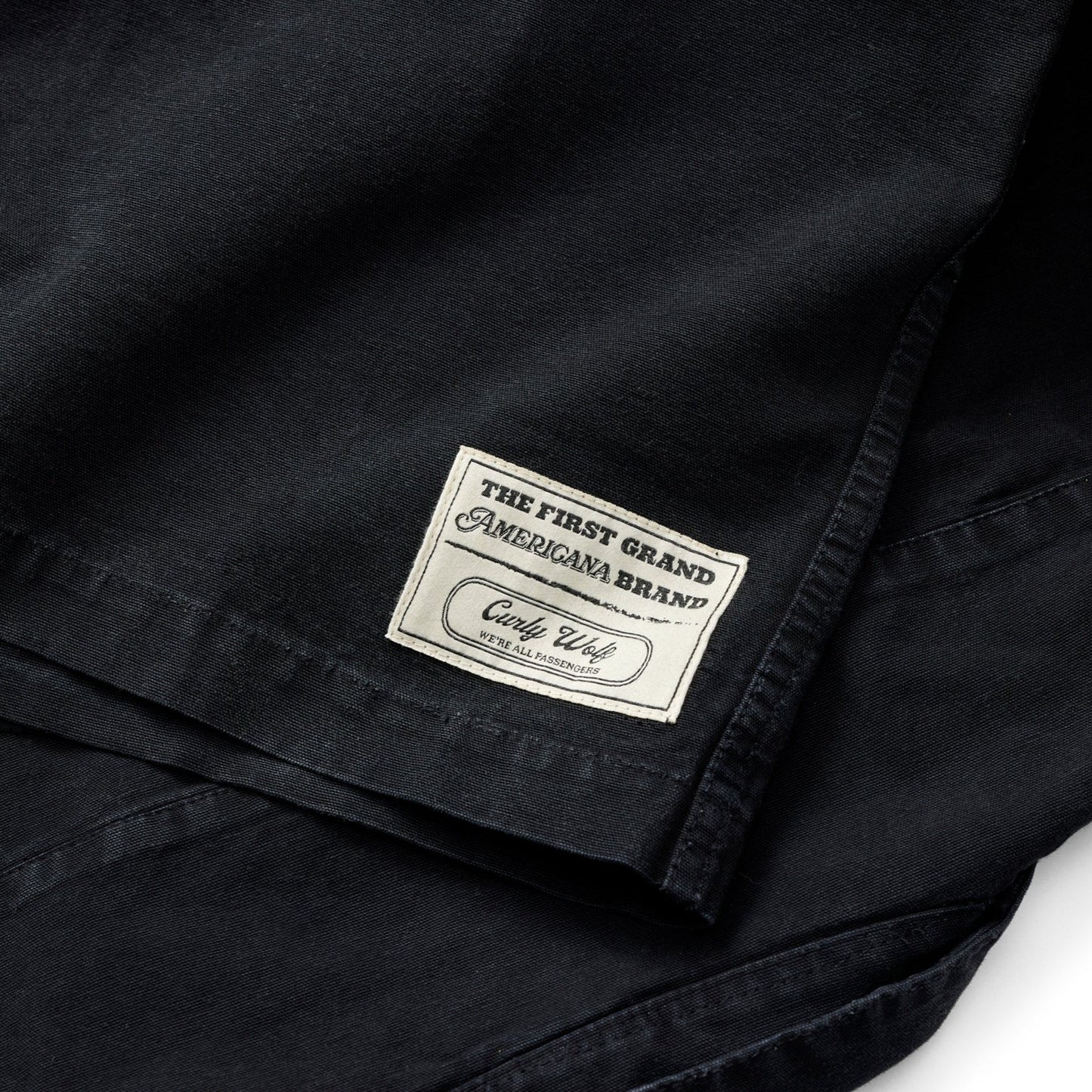 1 OF ONE CAMP SHIRT (BLACK)