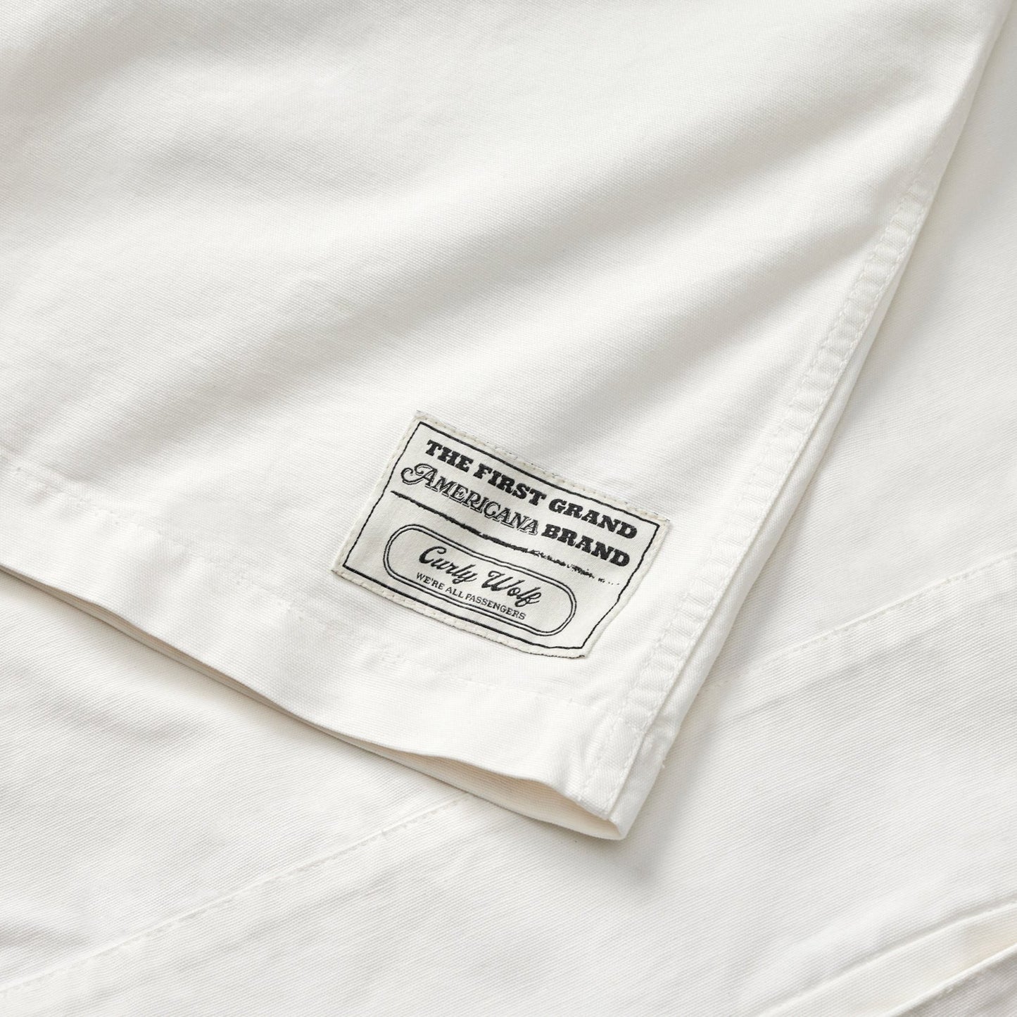 12th MAN CAMP SHIRT (WHITE)