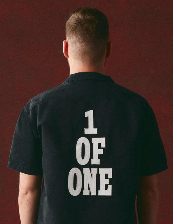 1 OF ONE CAMP SHIRT (BLACK)