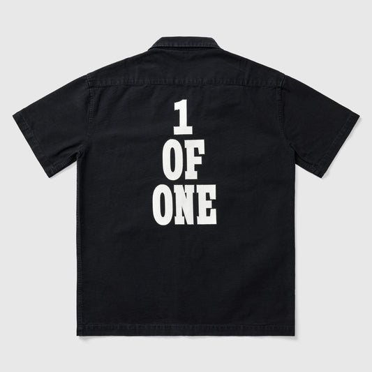 1 OF ONE CAMP SHIRT (BLACK)